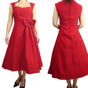 Lindy Bop Grace Swing Retro Dress Size 16